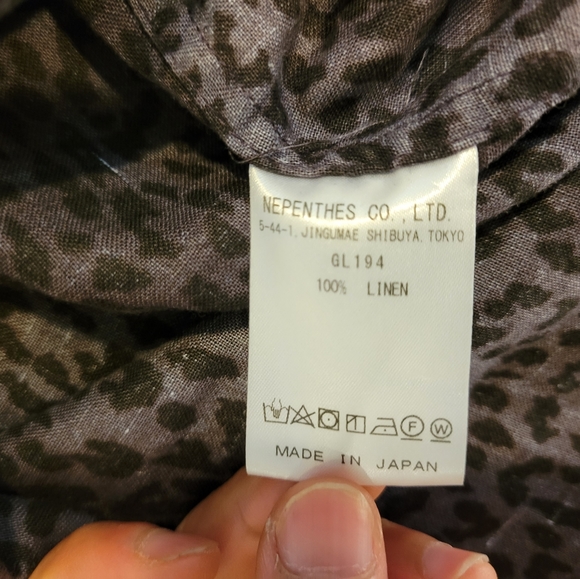 ❤️ Needles Cut-off bottom leopard print shirt - Picture 7 of 7